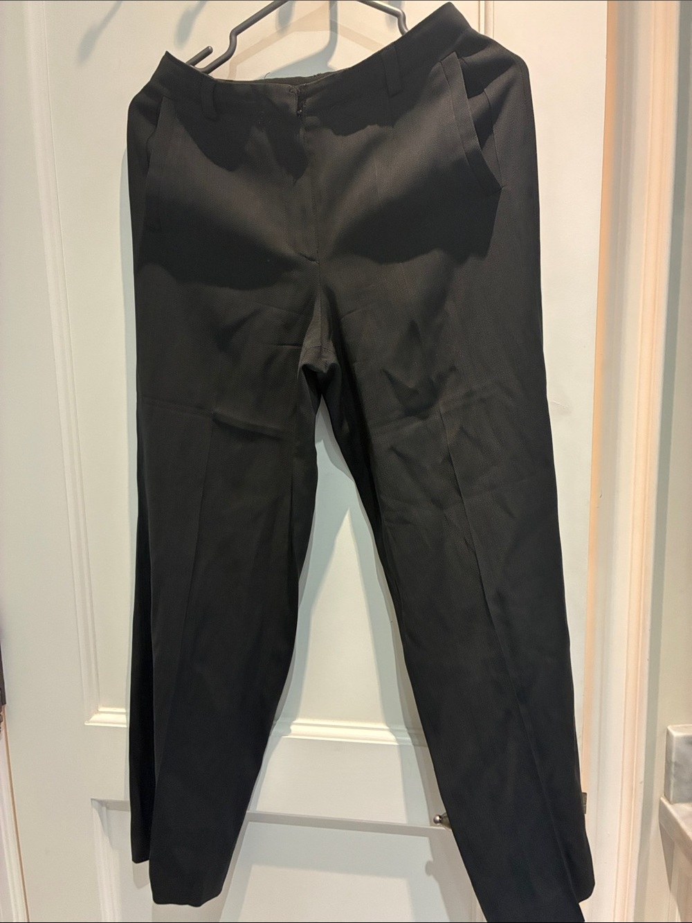 Vintage Giorgio Armani Black Label Wool Blend Trousers Dress Pants Size 38 IT 👝